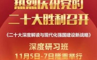 20大解讀與現(xiàn)代化強國建設新戰(zhàn)略深度研習班