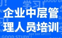 企業(yè)中層管理人員培訓(xùn)專(zhuān)題